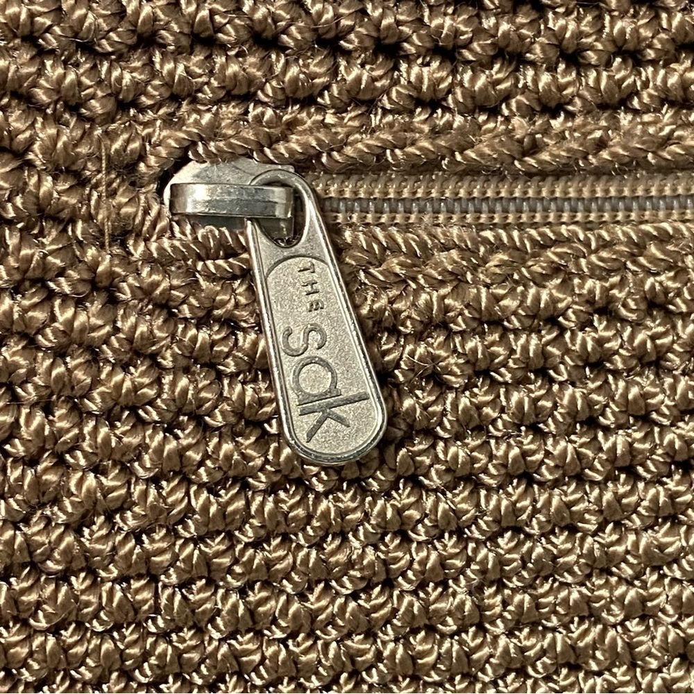 THE SAK / Tan Woven Shoulder Purse - Picture 4 of 13